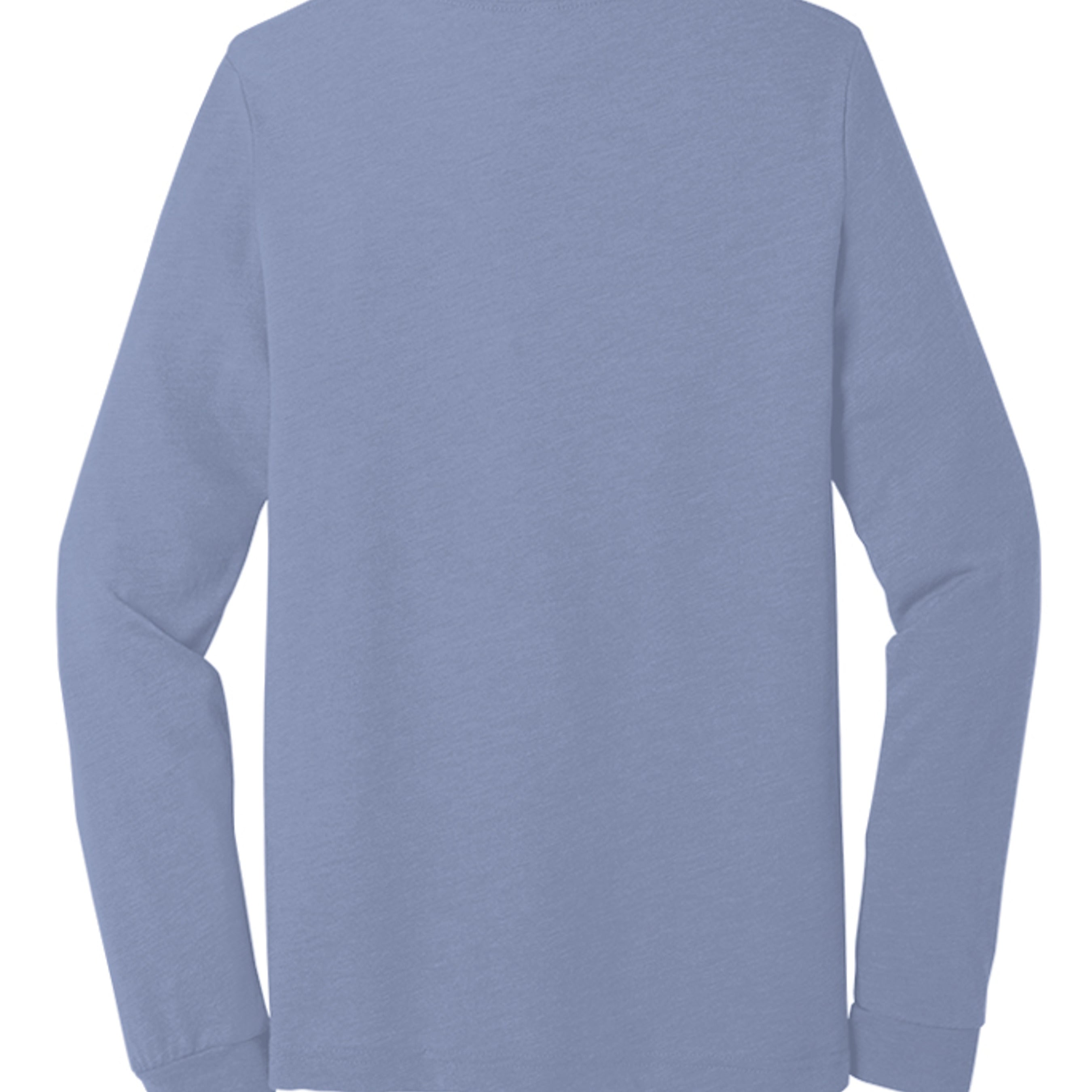 Blue Triblend - 3513 - BACK