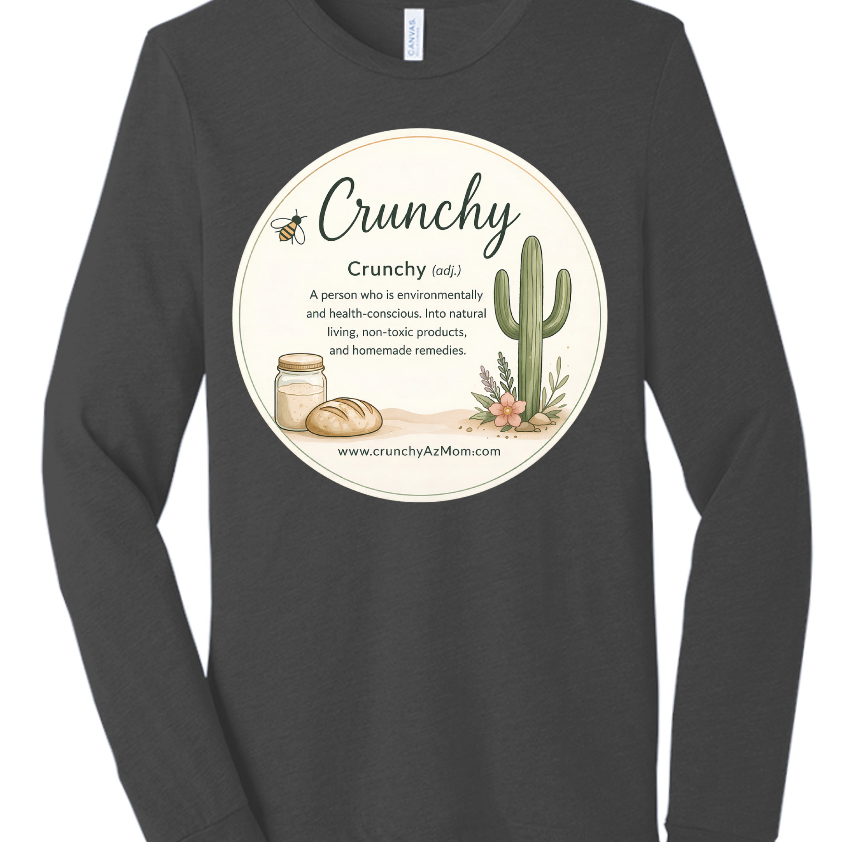 Charcoal Black Triblend - 3513 - FRONT