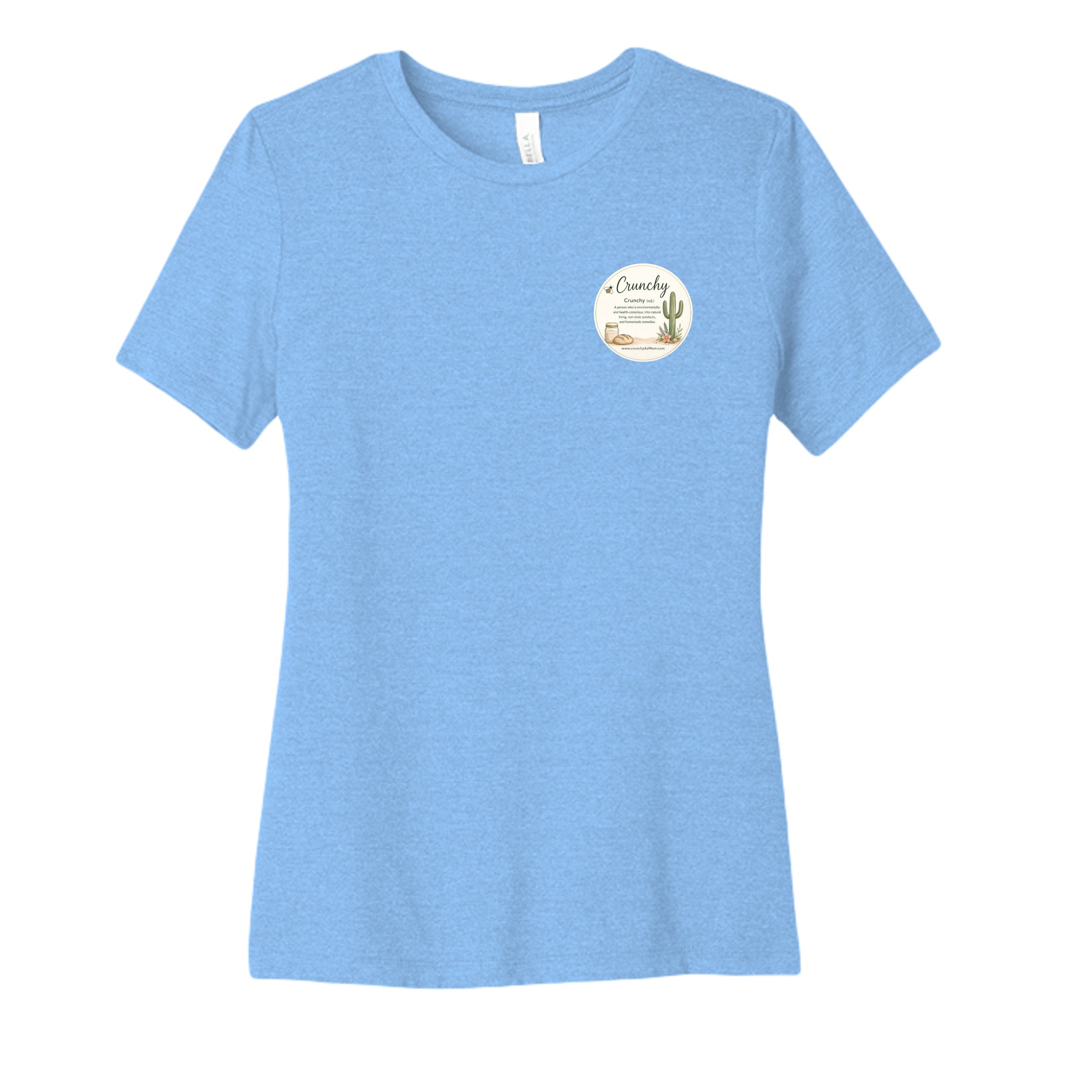 Heather Carolina Blue - 6400CVC - FRONT