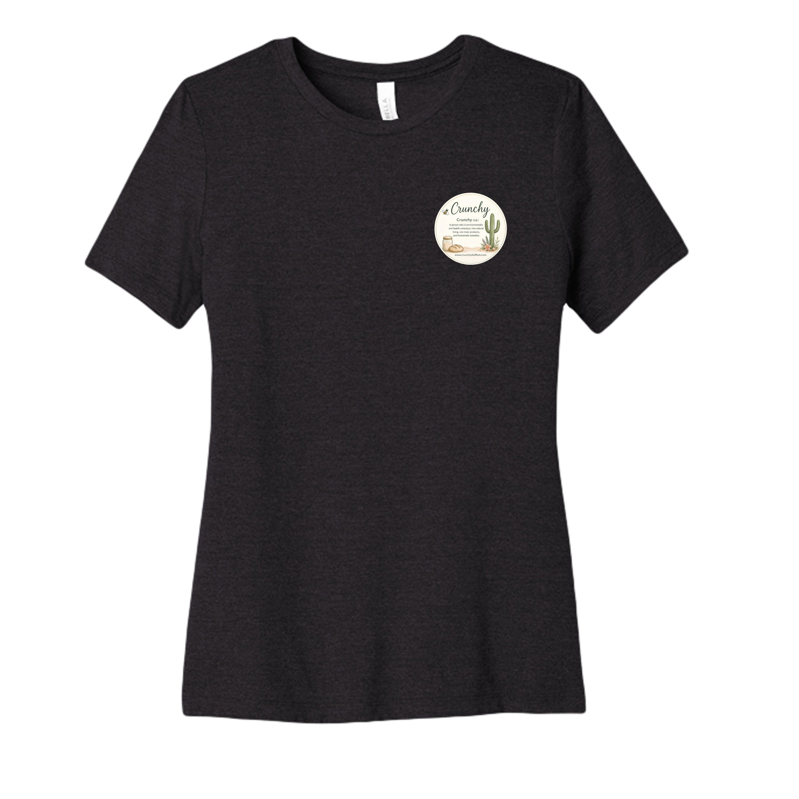 BLACK HEATHER - 6400CVC - FRONT