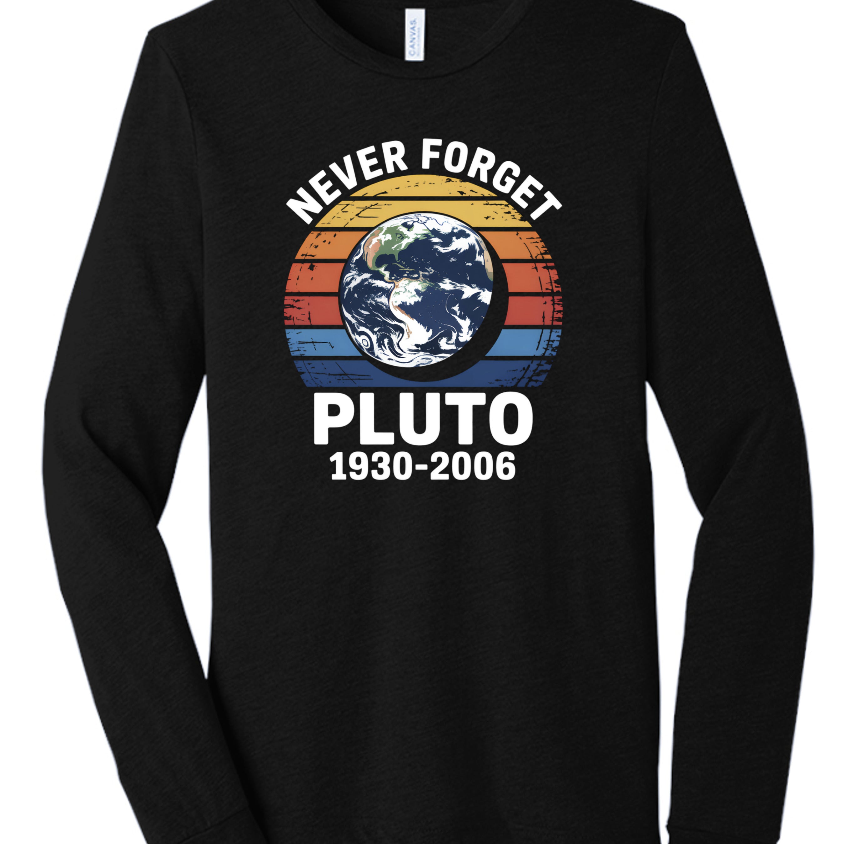 Solid Black Triblend - 3513 - FRONT