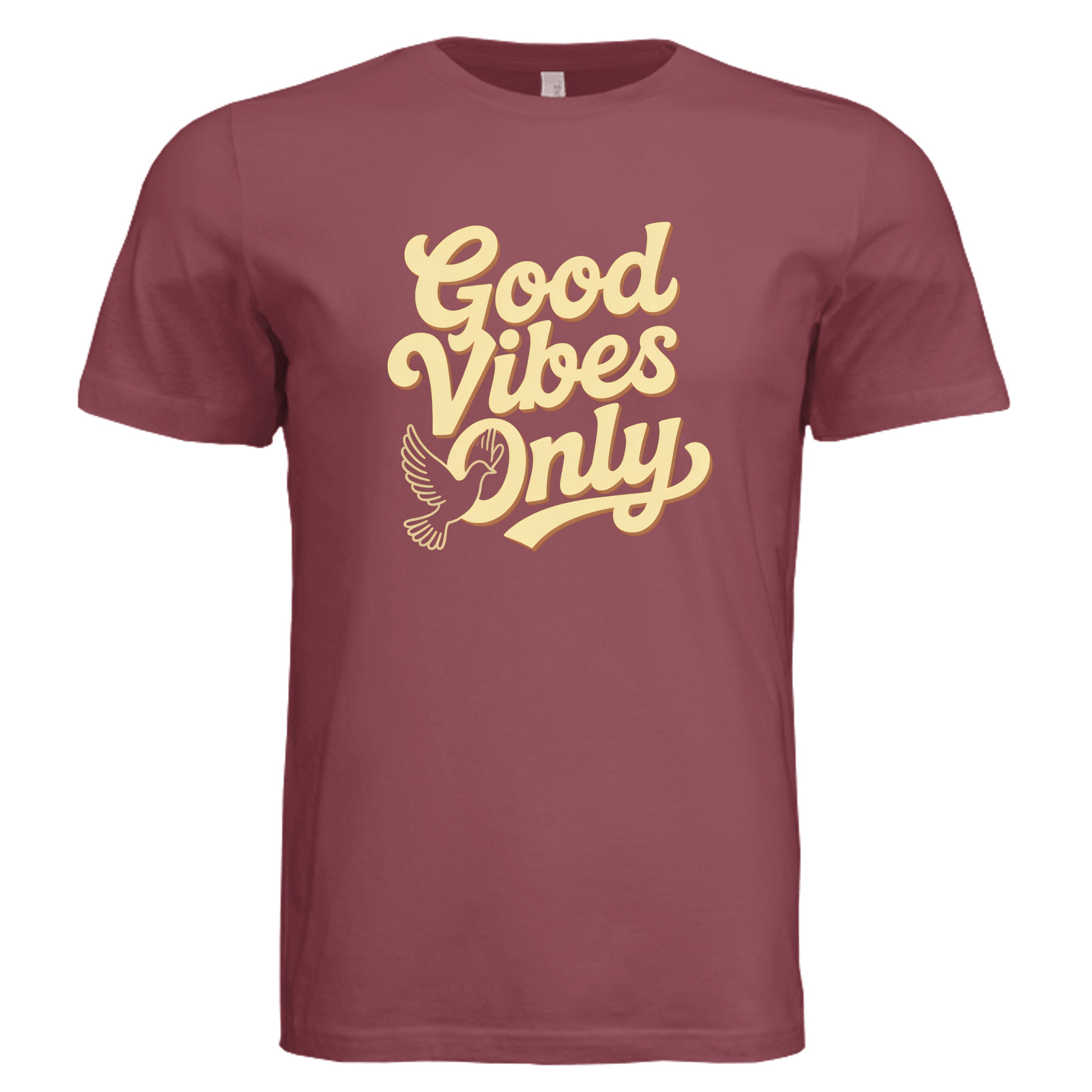 Solid Maroon Triblend - 3413C - FRONT